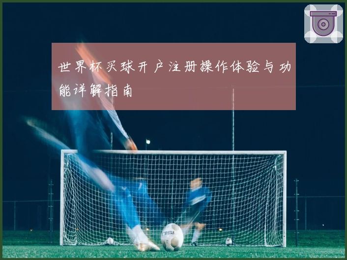 世界杯买球开户注册操作体验与功能详解指南